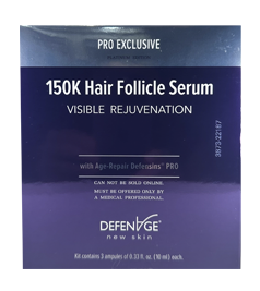 defenage 105K hair follicle serum box
